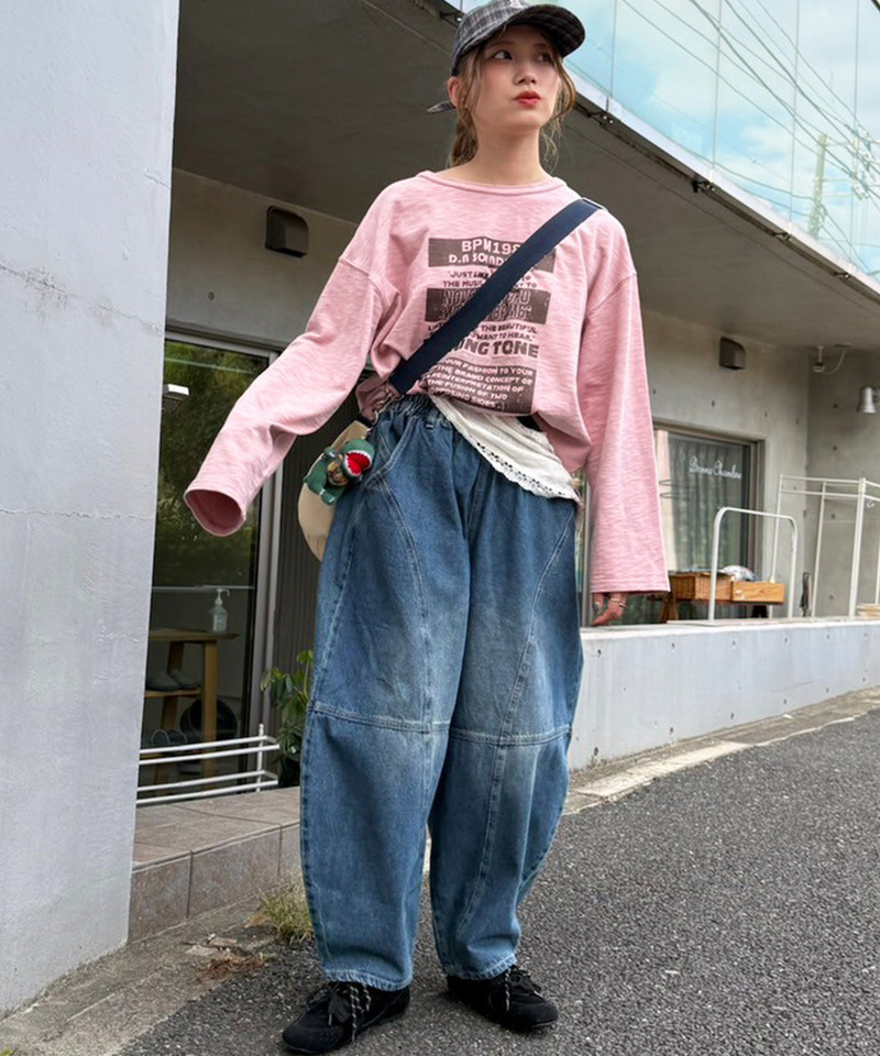 デニムボールパンツ 詳細画像 インディゴ 7