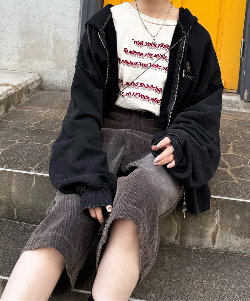 フロックツイルバミューダハーフパンツ 詳細画像 ブラウン 4