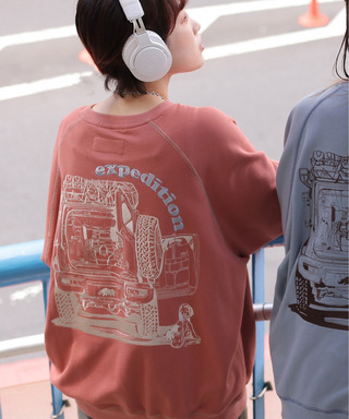 Jimny×DOUBLE NAME別注 BACK刺しゅうプルオーバー