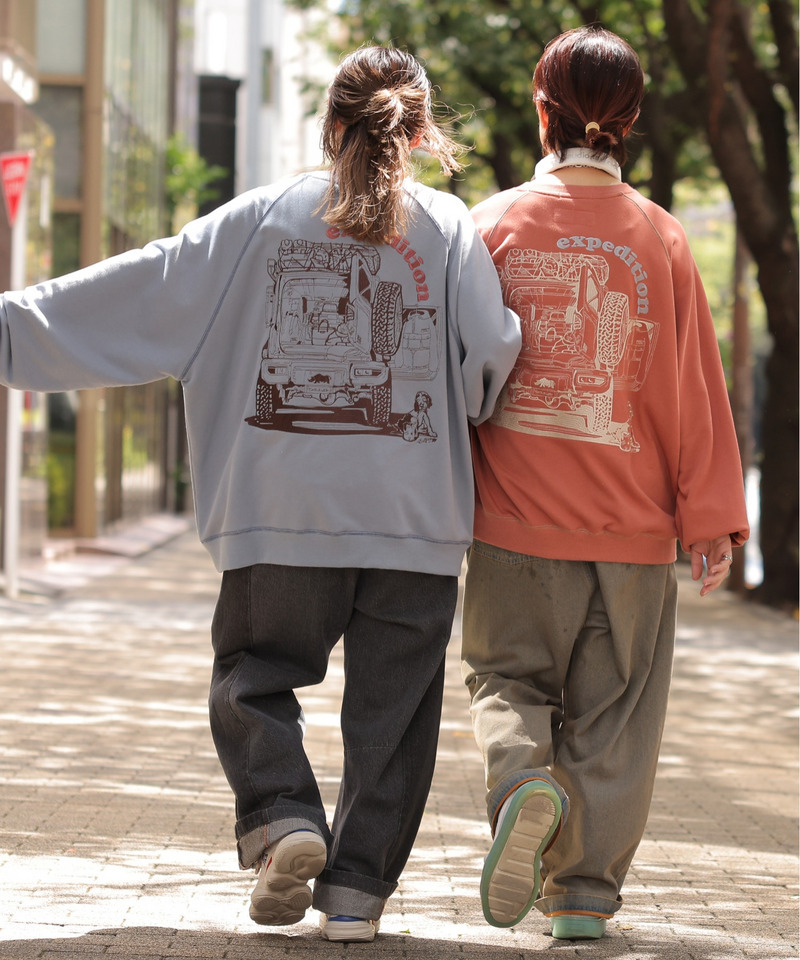 Jimny&times;DOUBLE NAME別注 BACK刺しゅうプルオーバー 詳細画像 ピンク 4