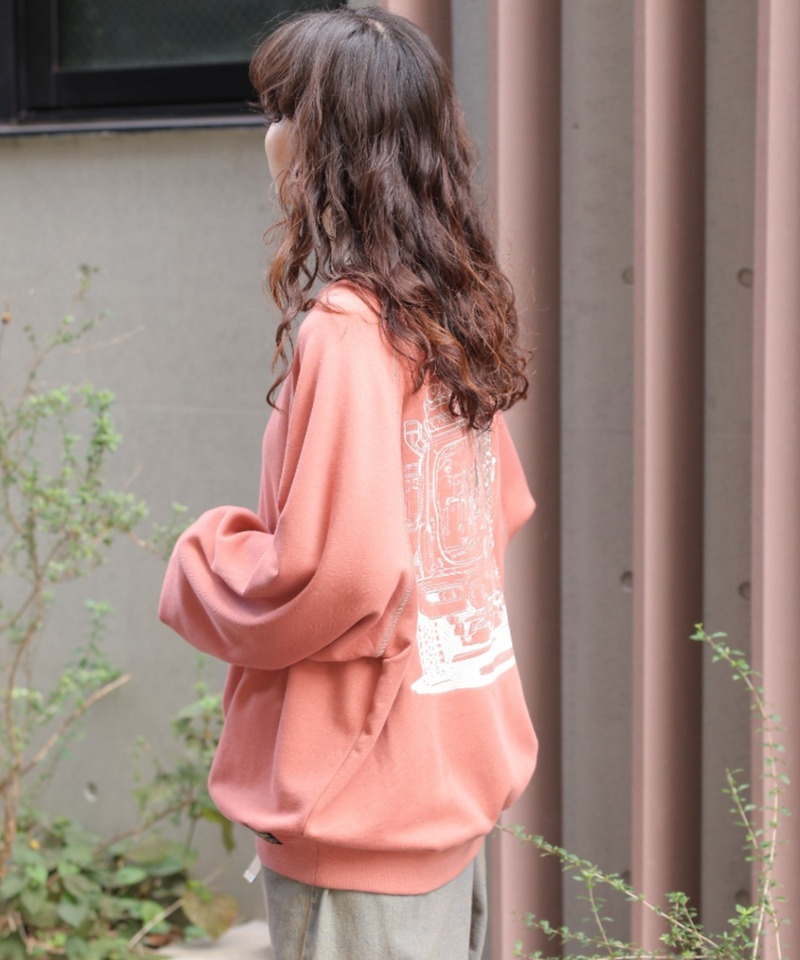 Jimny&times;DOUBLE NAME別注 BACK刺しゅうプルオーバー 詳細画像 ピンク 5