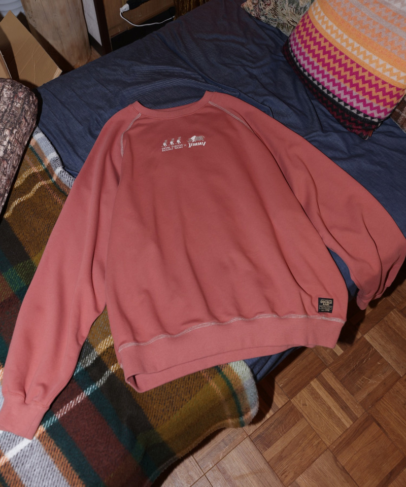 Jimny&times;DOUBLE NAME別注 BACK刺しゅうプルオーバー 詳細画像 ピンク 7