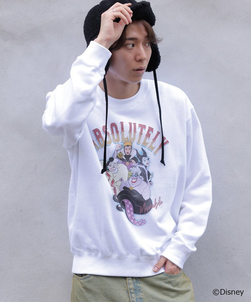 Disney villains USED風プルオーバー 詳細画像 オフホワイト 3