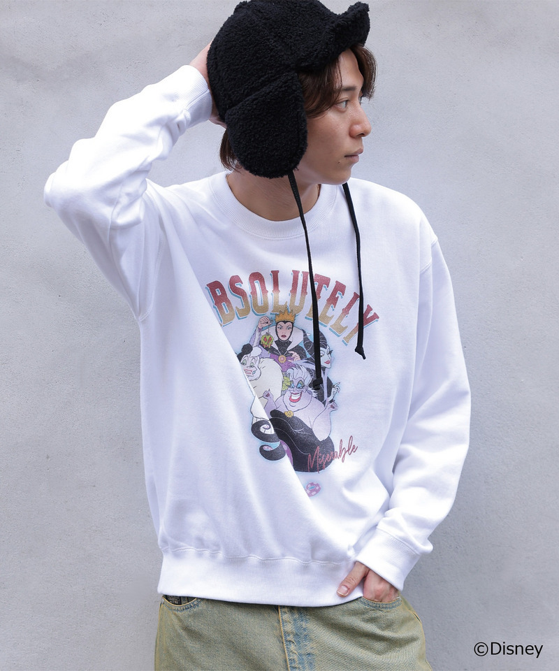 Disney villains USED風プルオーバー 詳細画像 オフホワイト 4