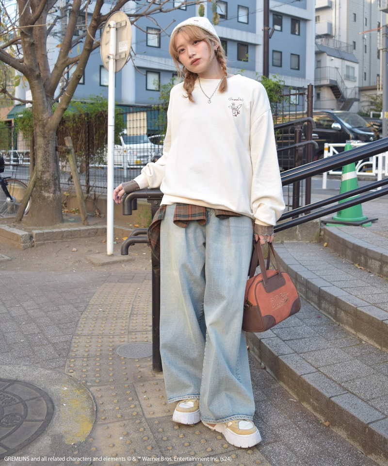 GREMLINS ギズモフォトコラージュプルオーバー 詳細画像 オフホワイト 2