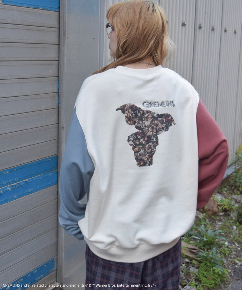 GREMLINS ギズモフォトコラージュプルオーバー 詳細画像 オフホワイト系 2