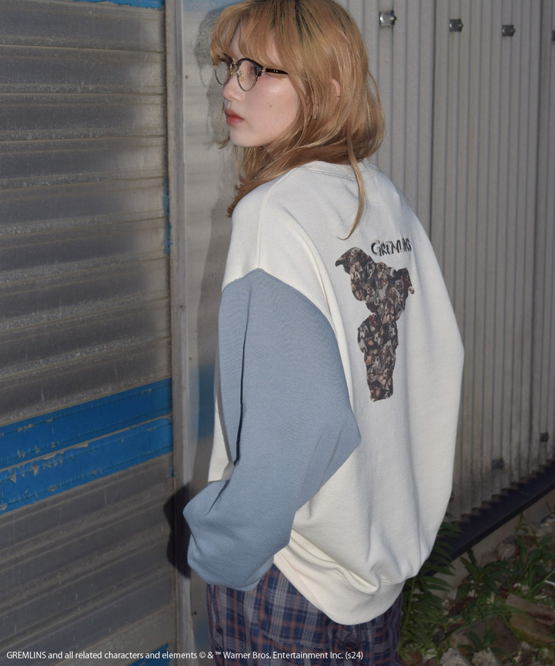 GREMLINS ギズモフォトコラージュプルオーバー 詳細画像 オフホワイト系 3