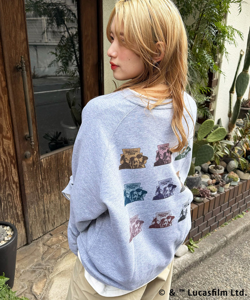 SKELETON CREW BACKモチーフロゴプルオーバー 詳細画像