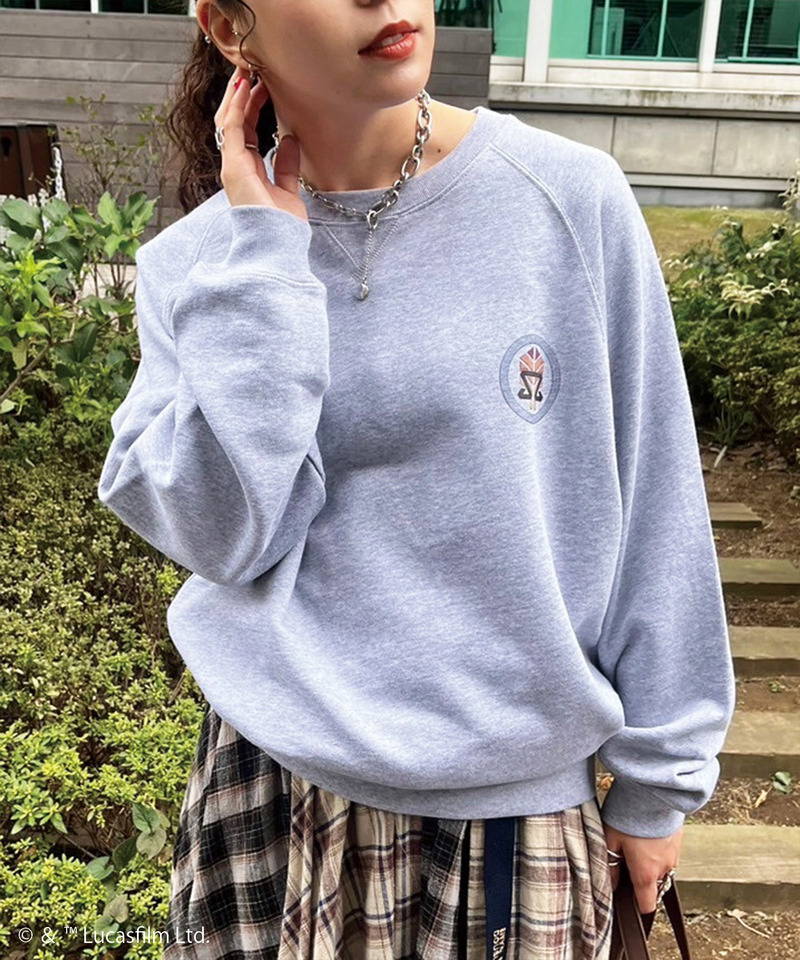 SKELETON CREW BACKモチーフロゴプルオーバー 詳細画像 グレー 2