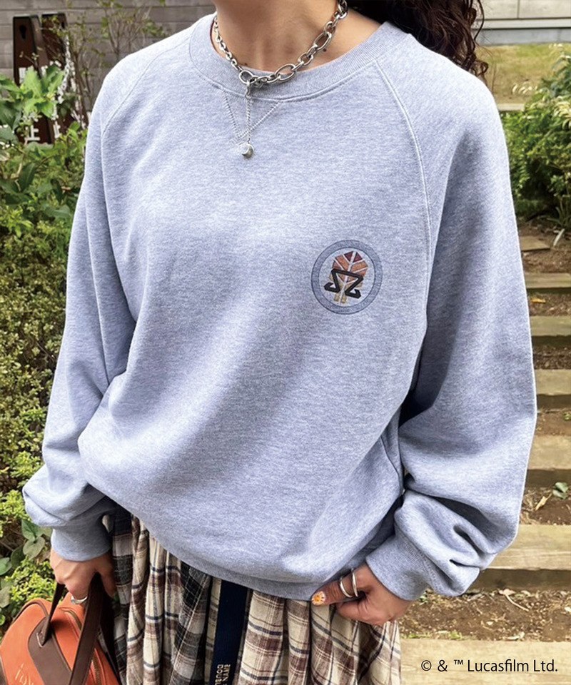 SKELETON CREW BACKモチーフロゴプルオーバー 詳細画像 グレー 8