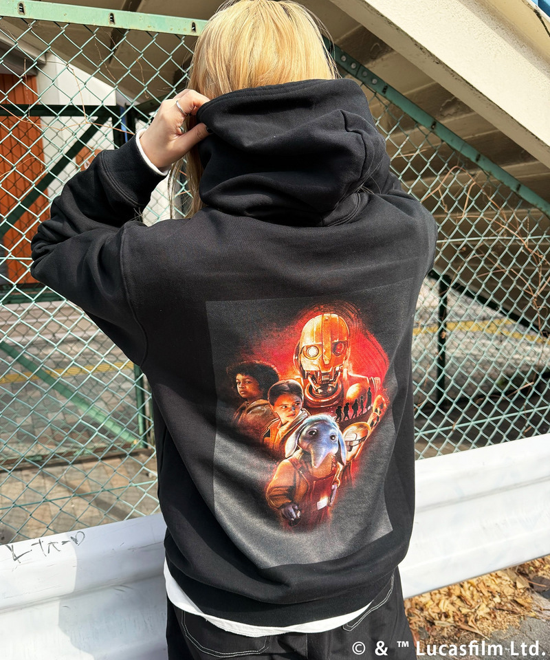 SKELETON CREW HOODIE 詳細画像 ブラック 3
