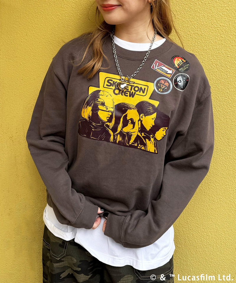 SKELETON CREW EMBLEM PULLOVER 詳細画像 ブラック系 4