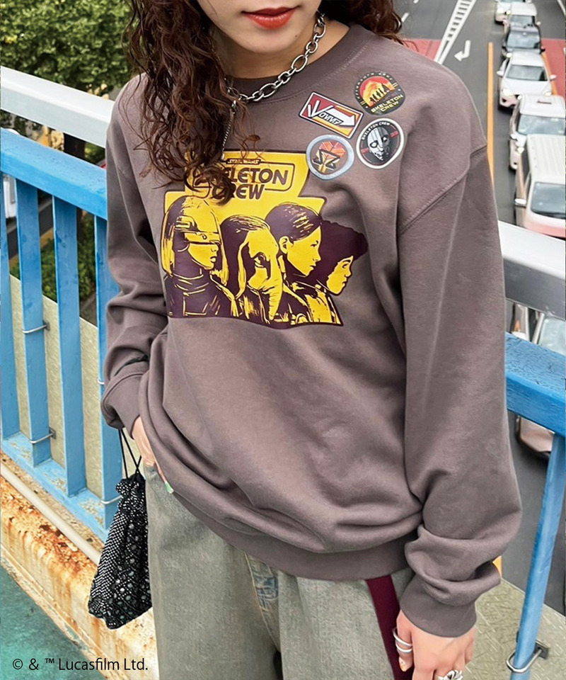 SKELETON CREW EMBLEM PULLOVER 詳細画像 ブラック系 5