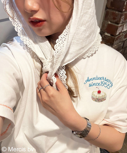 【miffy 70th】birthday cake BIG TEE 詳細画像