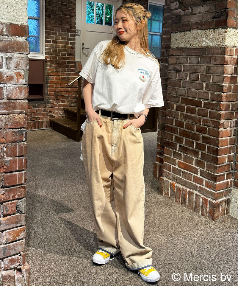 【miffy 70th】birthday cake BIG TEE 詳細画像 オフホワイト 5
