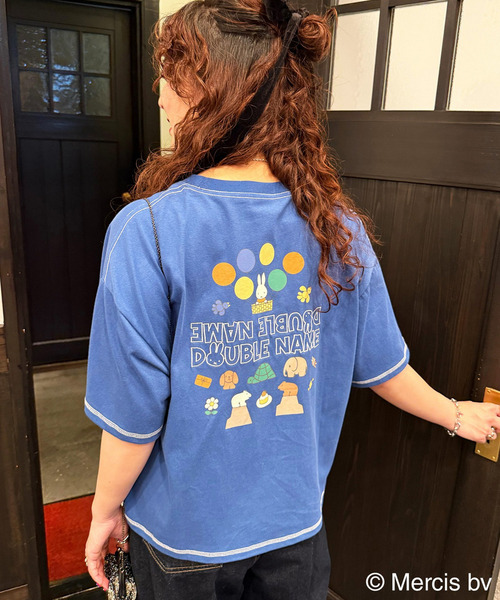 【miffy 70th】ショート丈ポケットTEE 詳細画像