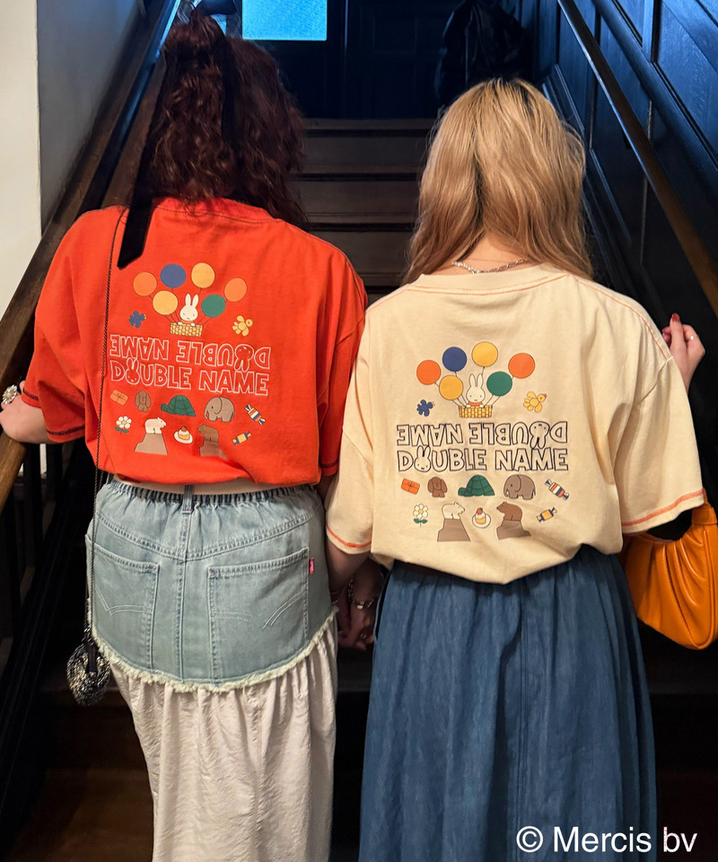 【miffy 70th】ショート丈ポケットTEE 詳細画像 オレンジ 2