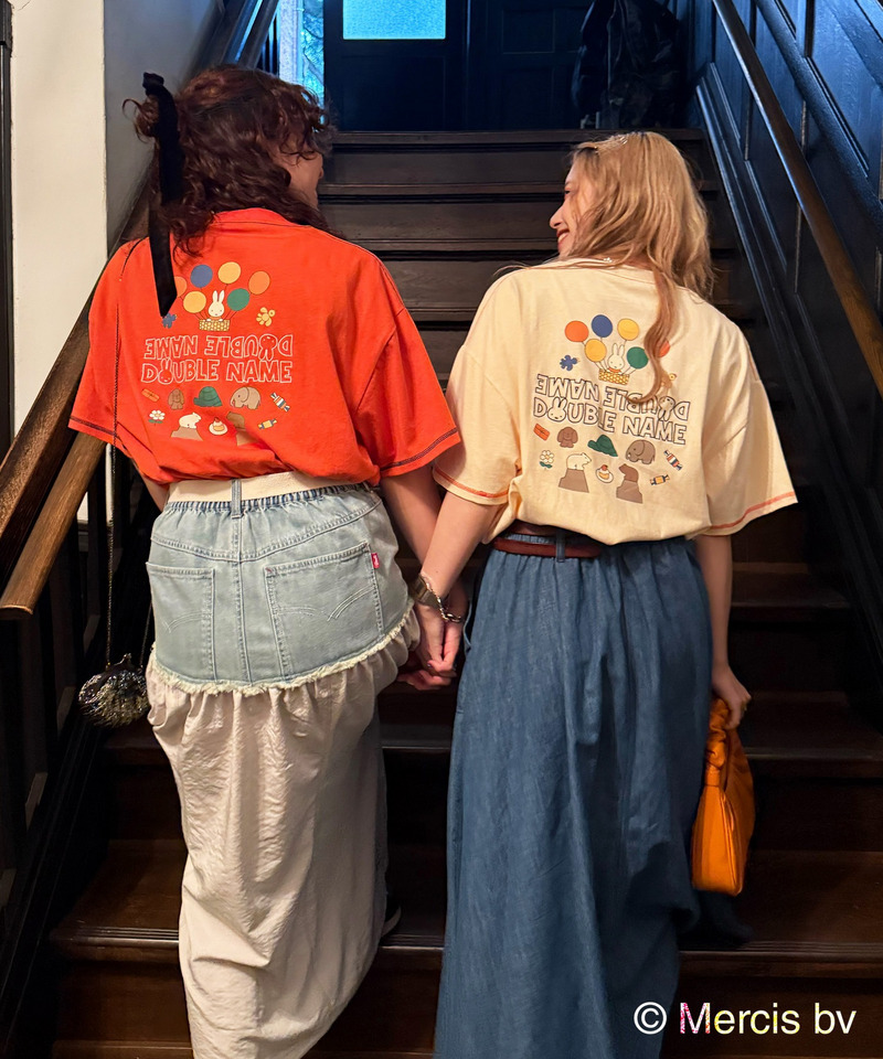 【miffy 70th】ショート丈ポケットTEE 詳細画像 オレンジ 4