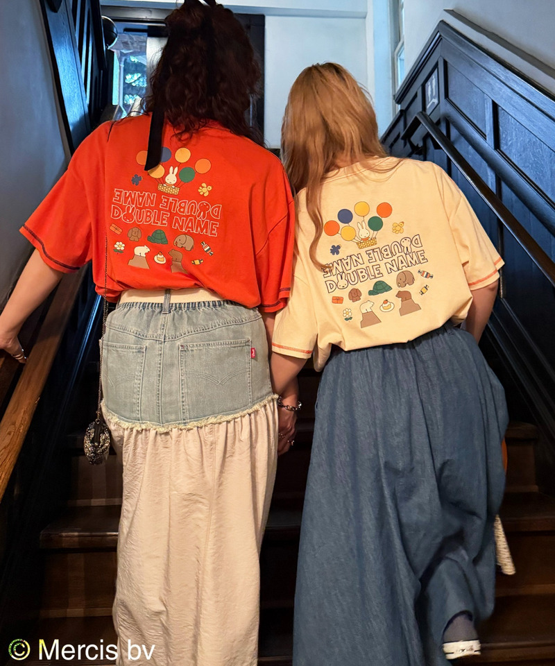 【miffy 70th】ショート丈ポケットTEE 詳細画像 オレンジ 5