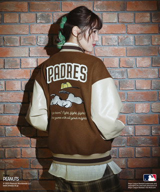 MLB×PEANUTSコラボスタジアムジャンパー