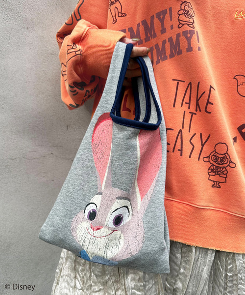  【Disney】ズートピアコラボ パイピングスウェットミニBAG 詳細画像