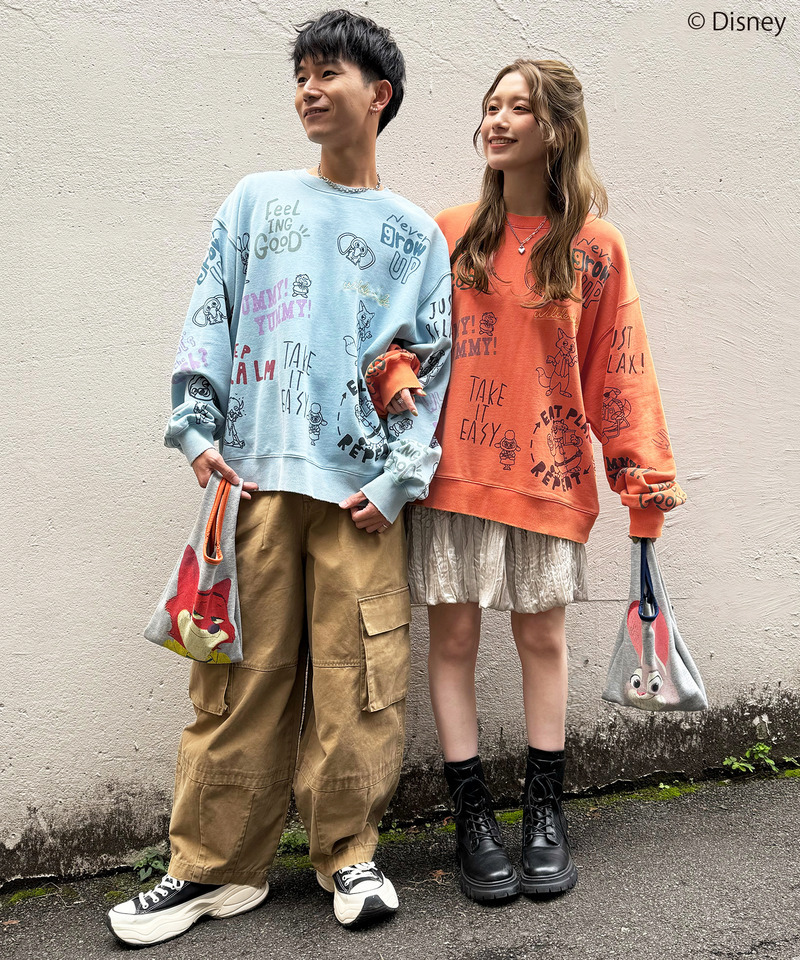  【Disney】ズートピアコラボ パイピングスウェットミニBAG 詳細画像 BLG 2