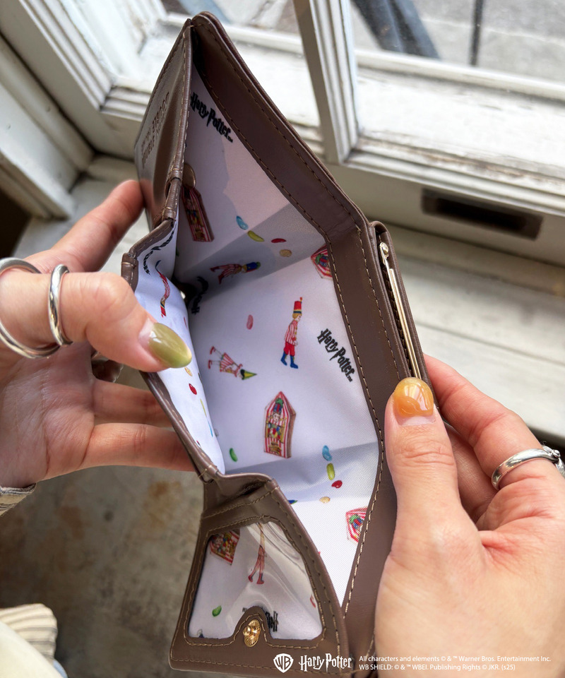 【Harry Potter】ハニーデュークス 3つ折り財布 詳細画像 ブラウン 3