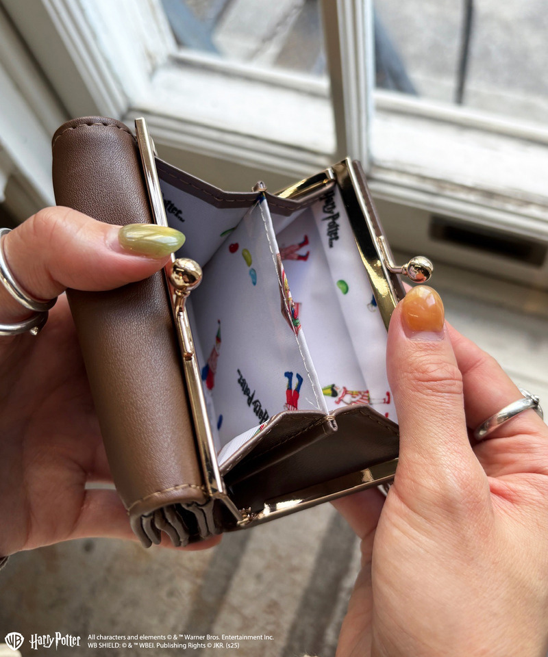 【Harry Potter】ハニーデュークス 3つ折り財布 詳細画像 ブラウン 4