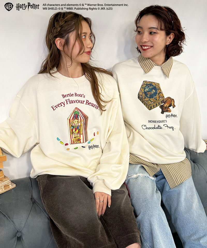 【Harry Potter】ハニーデュークス フロントモチーフプルオーバー 詳細画像 レッド 6