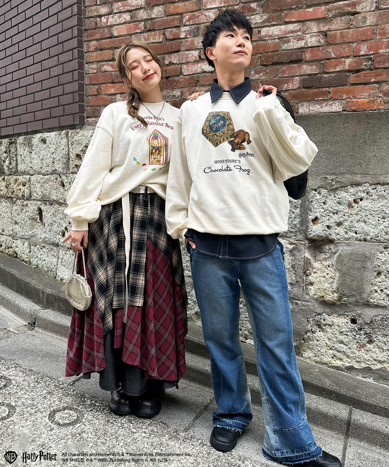【Harry Potter】ハニーデュークス フロントモチーフプルオーバー 詳細画像 レッド 8