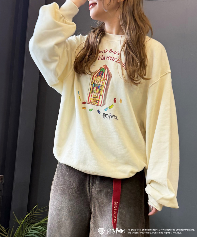 【Harry Potter】ハニーデュークス フロントモチーフプルオーバー 詳細画像 レッド 9