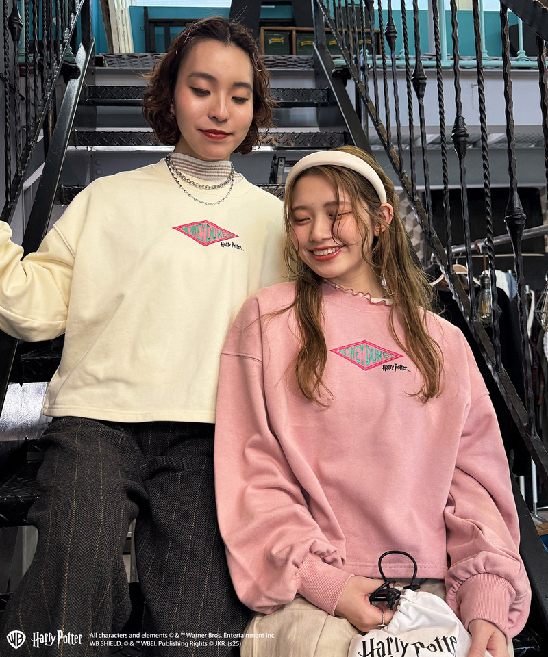 【Harry Potter】ハニーデュークス バックプリントプルオーバー 詳細画像 オフホワイト 5