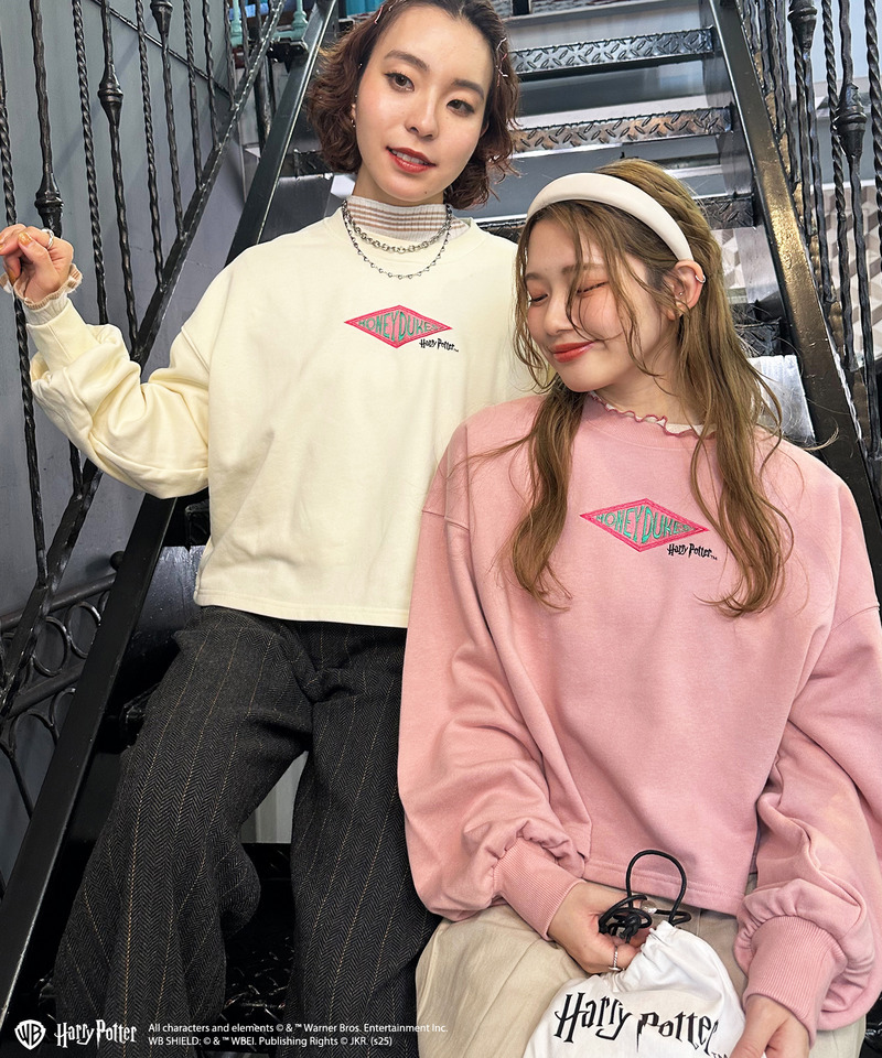 【Harry Potter】ハニーデュークス バックプリントプルオーバー 詳細画像 オフホワイト 7