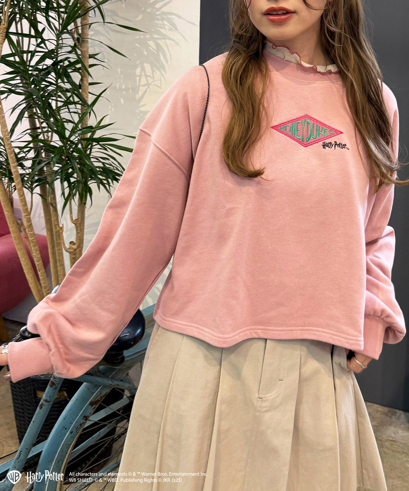 【Harry Potter】ハニーデュークス バックプリントプルオーバー 詳細画像 ピンク 3