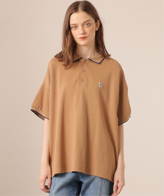 【m:rex】ミニ恐竜ワッペンポロシャツ