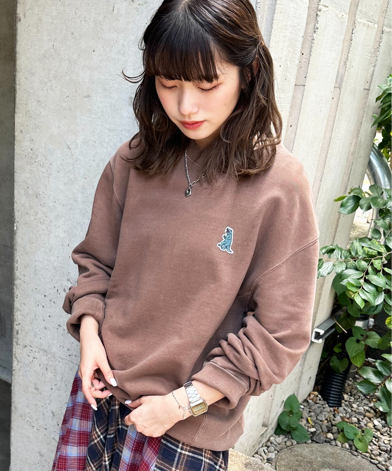 【m:rex】トンプキン裏毛プルオーバー 詳細画像 ブラウン 2