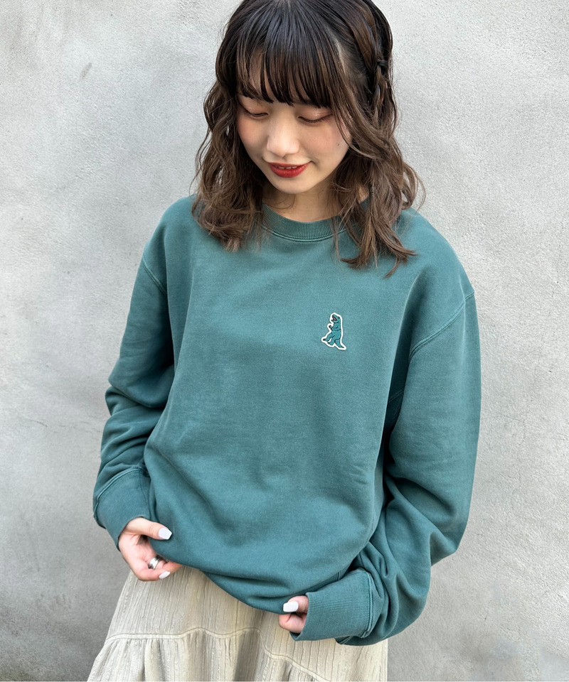 【m:rex】トンプキン裏毛プルオーバー 詳細画像 グリーン 3