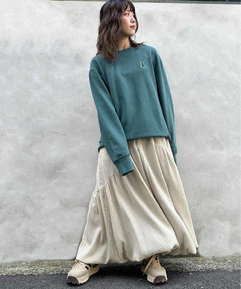 【m:rex】トンプキン裏毛プルオーバー 詳細画像 グリーン 5