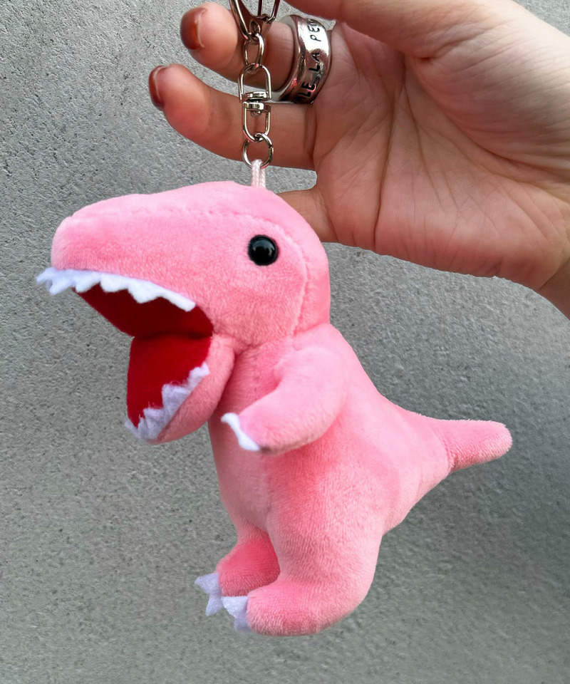 【m:rex】ぬいぐるみキーホルダー 詳細画像 ピンク 1