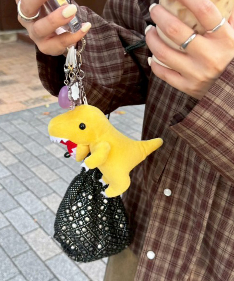 【m:rex】ぬいぐるみキーホルダー 詳細画像 イエロー 5