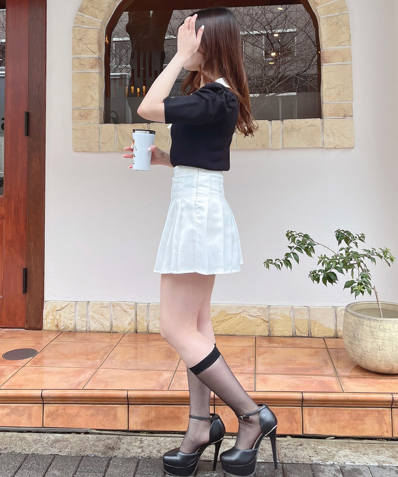 プリーツミニスカート 詳細画像 オフホワイト 4