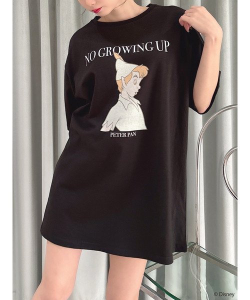 【Disney/ピーター・パン】グラフィックプリントビッグTシャツ 詳細画像