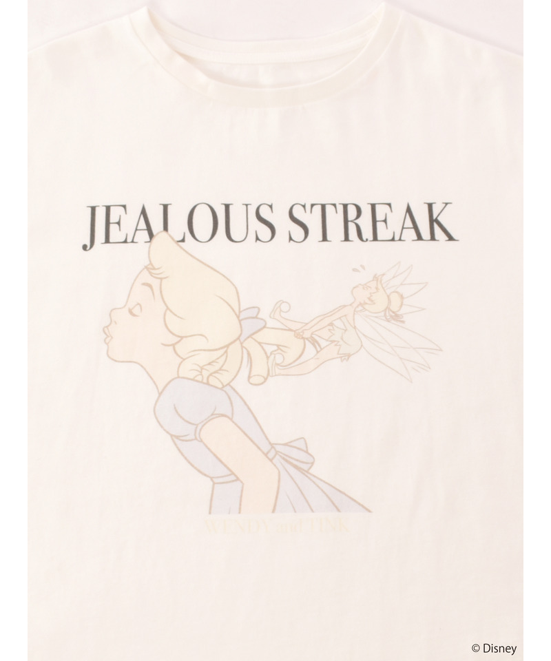 【Disney/ピーター・パン】グラフィックプリントビッグTシャツ 詳細画像 オフホワイト 13