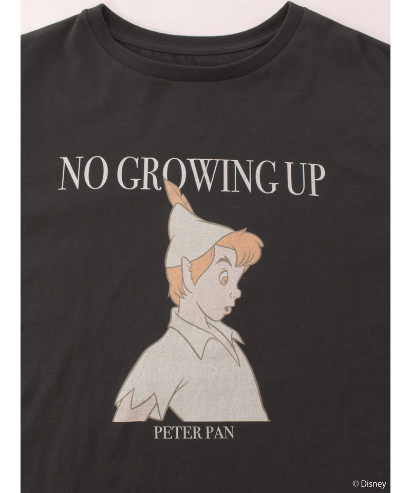 【Disney/ピーター・パン】グラフィックプリントビッグTシャツ 詳細画像 ブラック 14