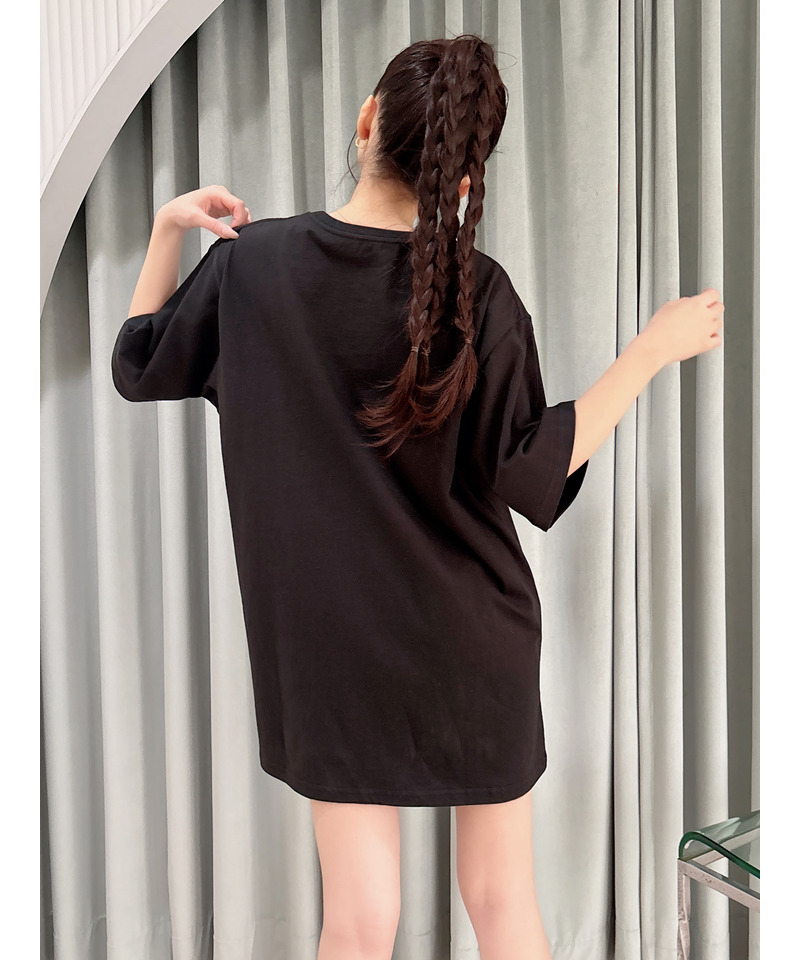 【Disney/ピーター・パン】グラフィックプリントビッグTシャツ 詳細画像 ブラック 9