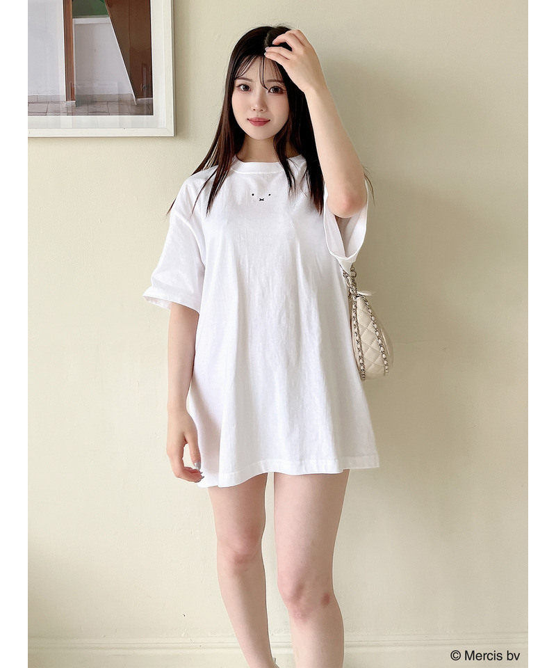 miffy ロゴプリントTシャツ 詳細画像 オフホワイト 2