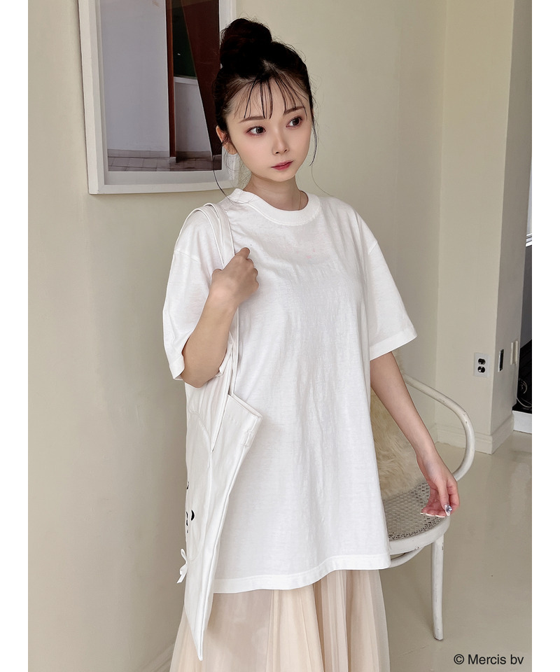 miffy ロゴプリントTシャツ 詳細画像 ベージュ 10