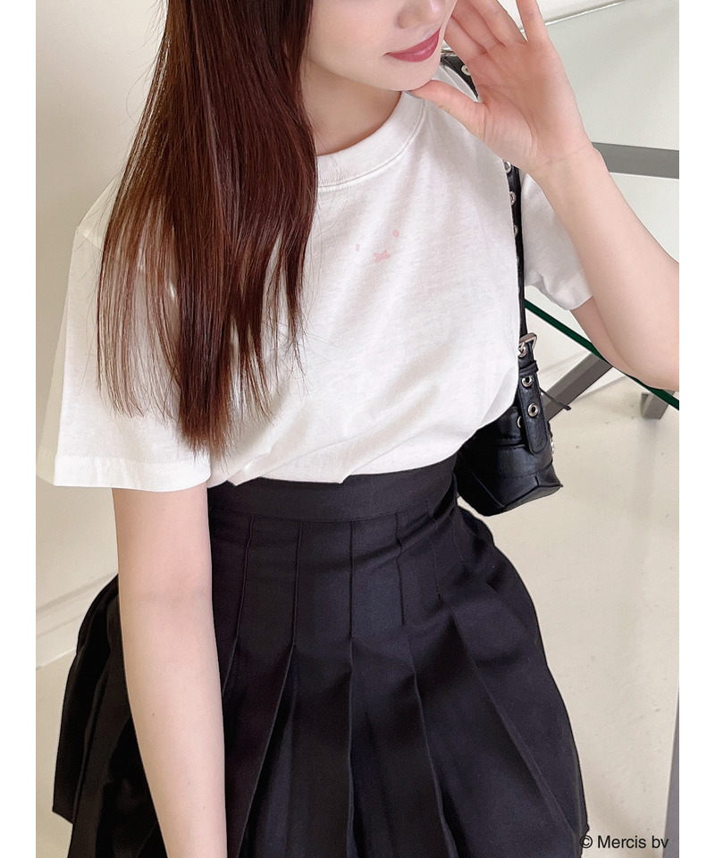 miffy ロゴプリントTシャツ 詳細画像 ベージュ 14