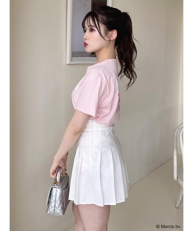miffy バイカラーロゴプリントTシャツ 詳細画像 ピンク 10