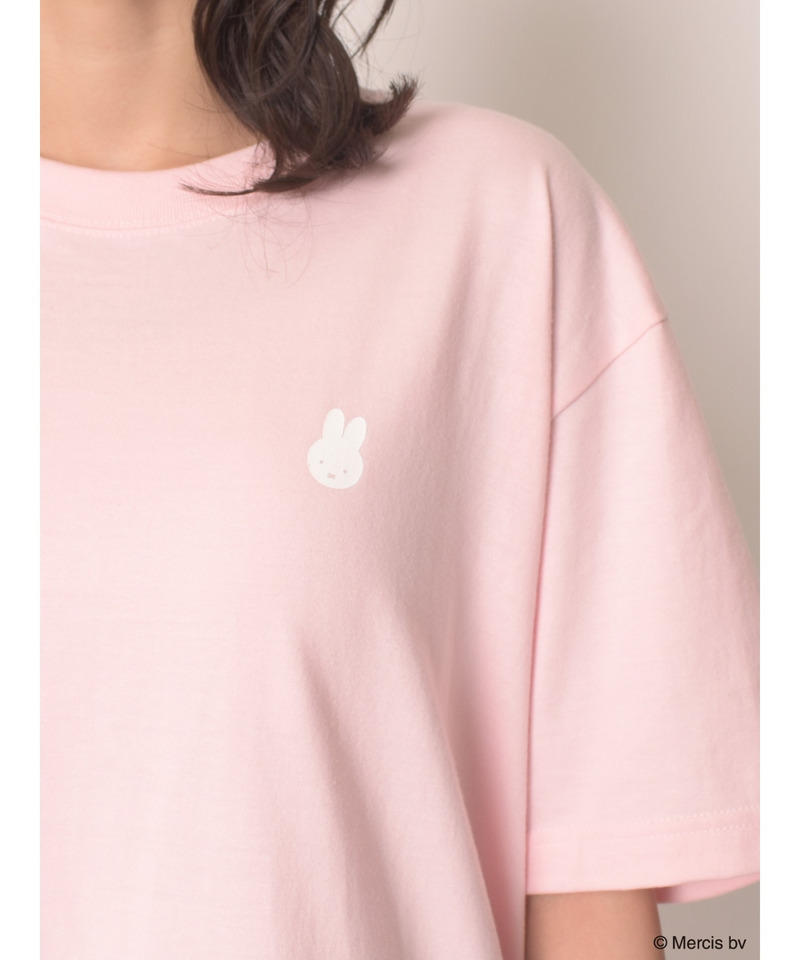 miffy バイカラーロゴプリントTシャツ 詳細画像 ピンク 17